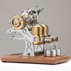 Stirlingmotor HB32 - Twin...