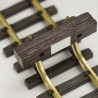 Buffer stop rail