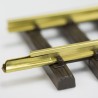 Buffer stop rail